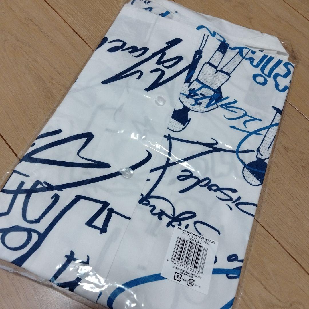 XLサイズ Ado 5th POPUP-STORE オープンカラーシャツ