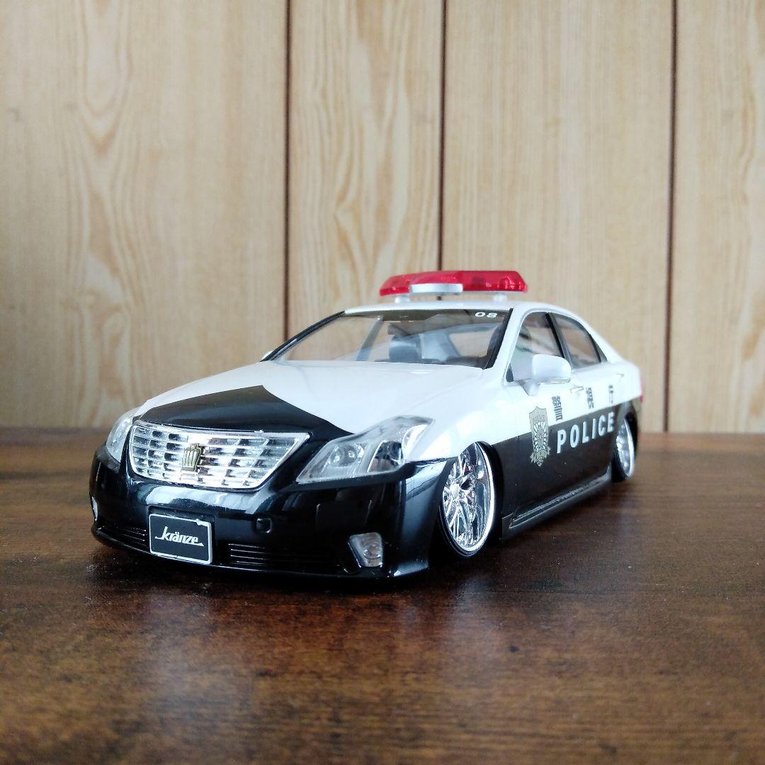 1/24 アオシマ 200系クラウン パトカー 完成品
