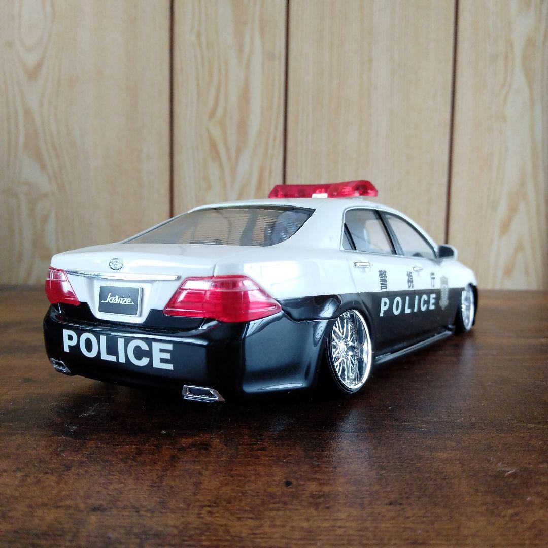 1/24 アオシマ 200系クラウン パトカー 完成品