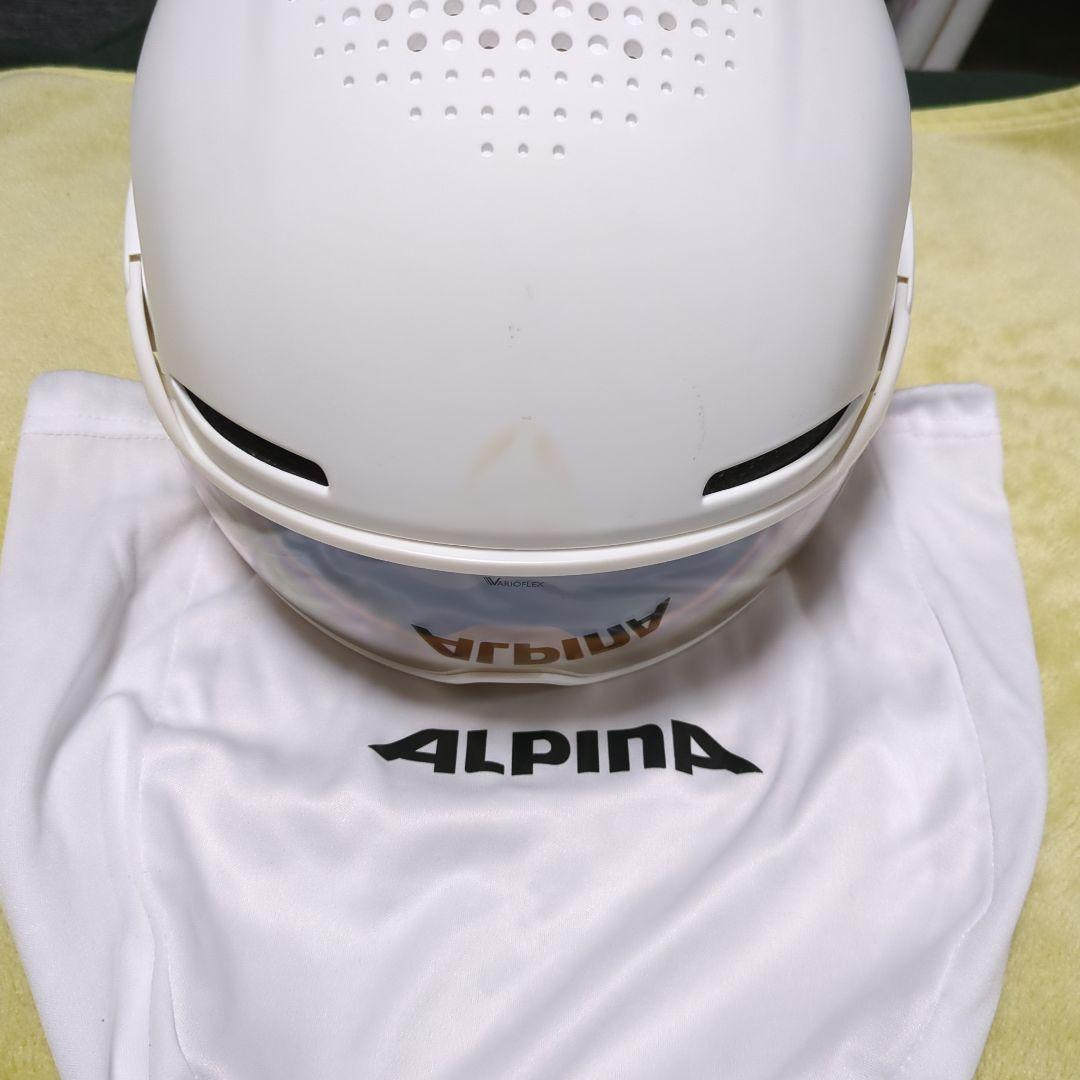 ALPINA スキー&スノボ 調光機能バイザーヘルメット