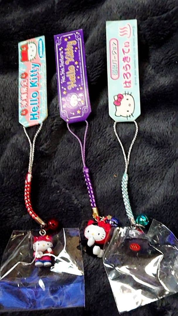 し*ん様 ご当地ハローキティ ストラップ12個セット Ｅ