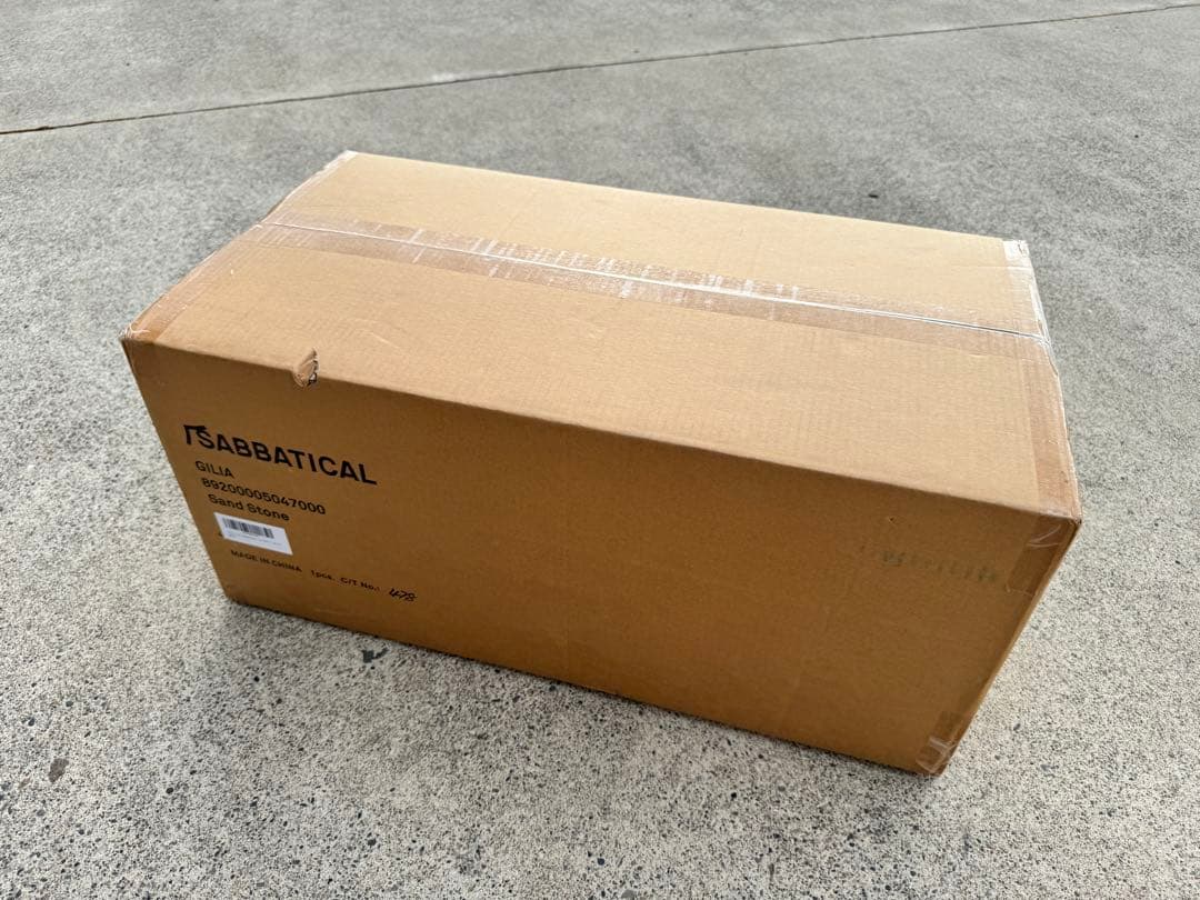【新品未開封】SABBATICAL GILIA テント Sand Stone