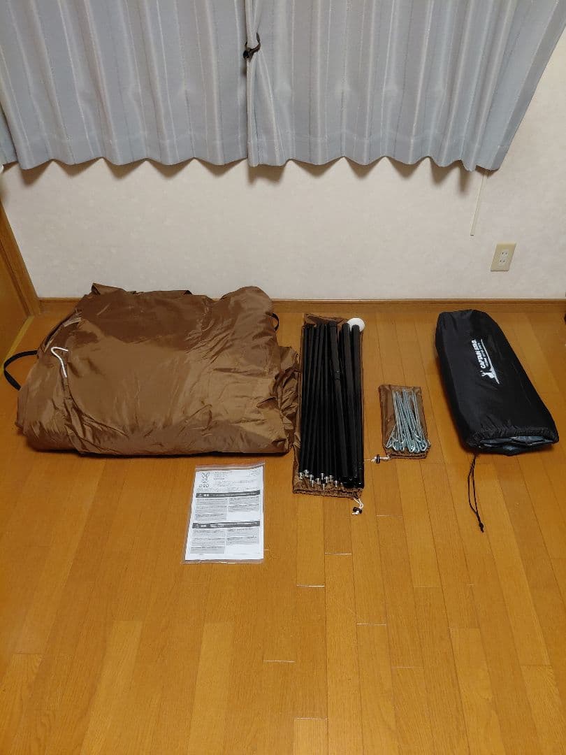 DOD TAKENOKO TENT 2 タケノコテント2（グランドシート付き）