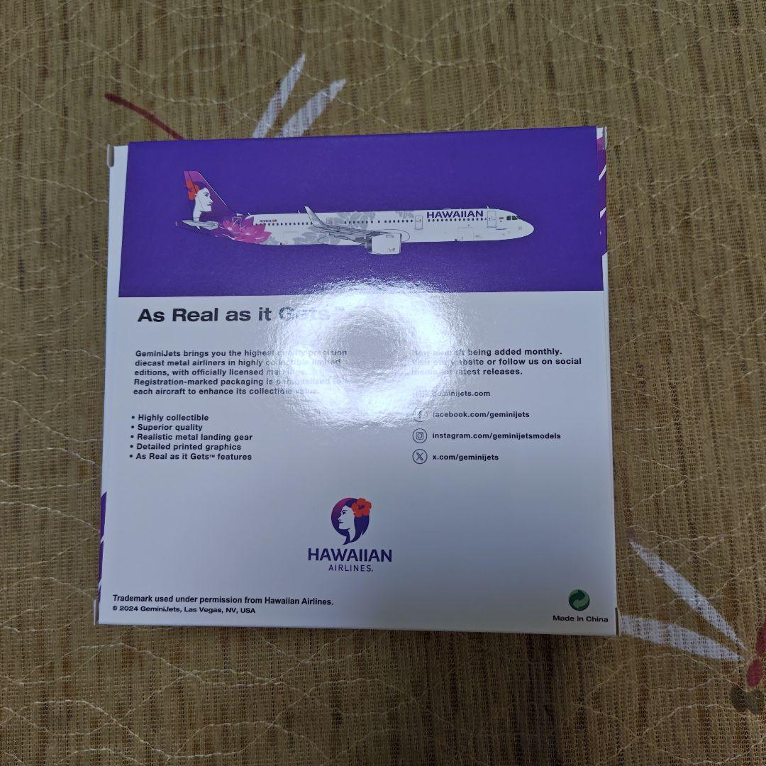 ジェミニジェッツ 1/400 エアバス A321neoハワイアン航空N208HA