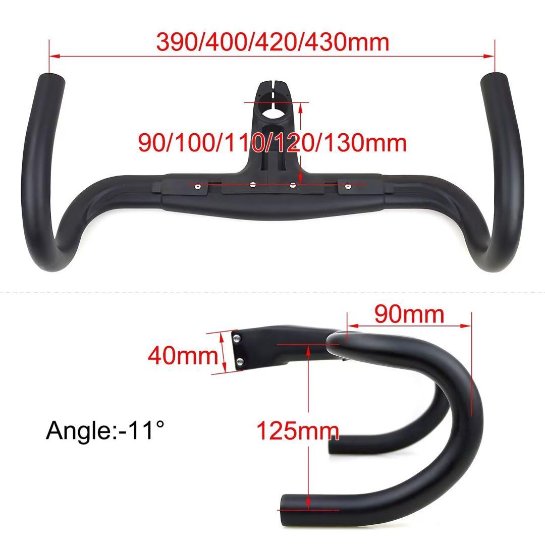 カーボンハンドル OD1/OD2汎用オルインナーワイヤー 28.6/31.8兼用