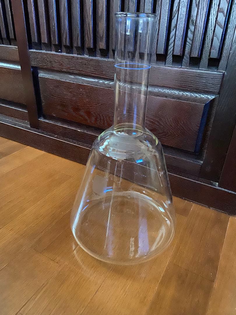 corning フラスコ　4000ml パイレックス