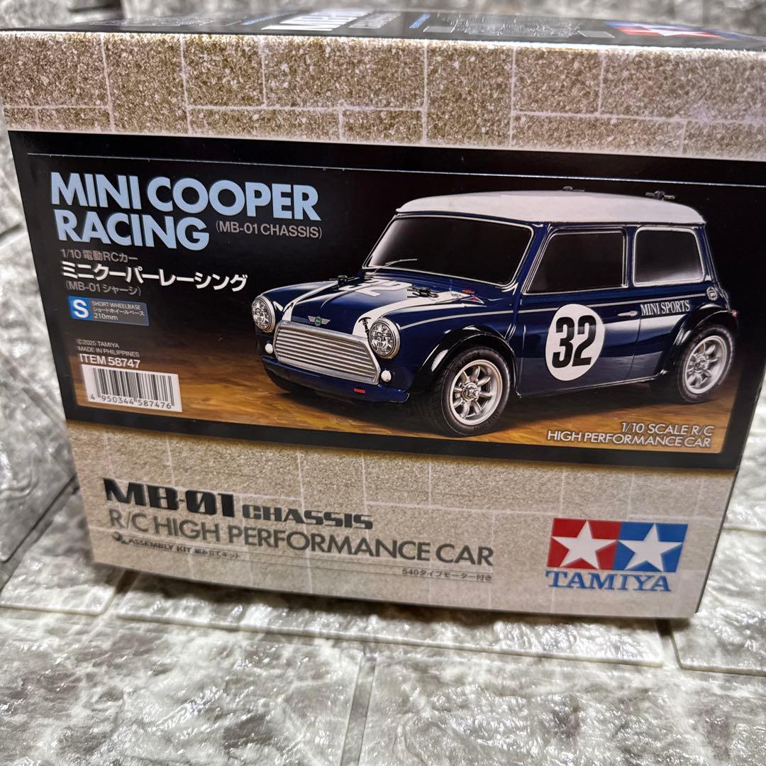 タミヤ 1/10RC ミニクーパーレーシング