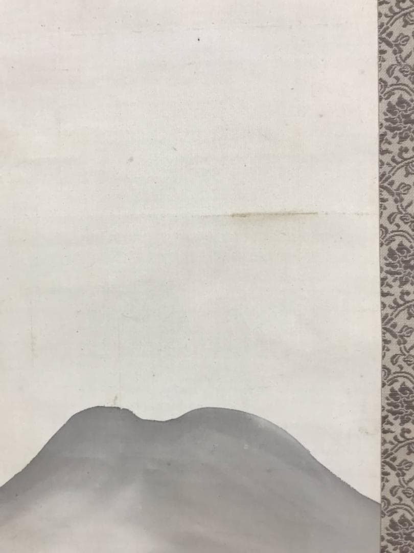 【真作】川端玉章/春景入船図/山水図/帆船図/掛軸/名家伝来/AD-303