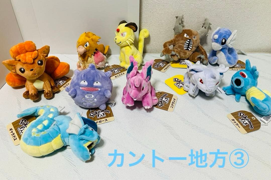 ポケモン　ぬいぐるみ　70体　ポケモンフィット