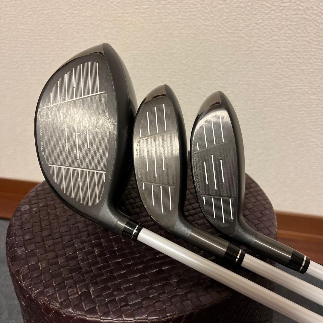 Callaway PARADYM Ai SMOKE ドライバー ３Ｗ　５Ｗ