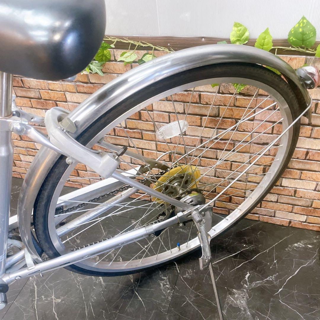 【13】一般車 シティー車 TRADLINE シルバー 27インチ