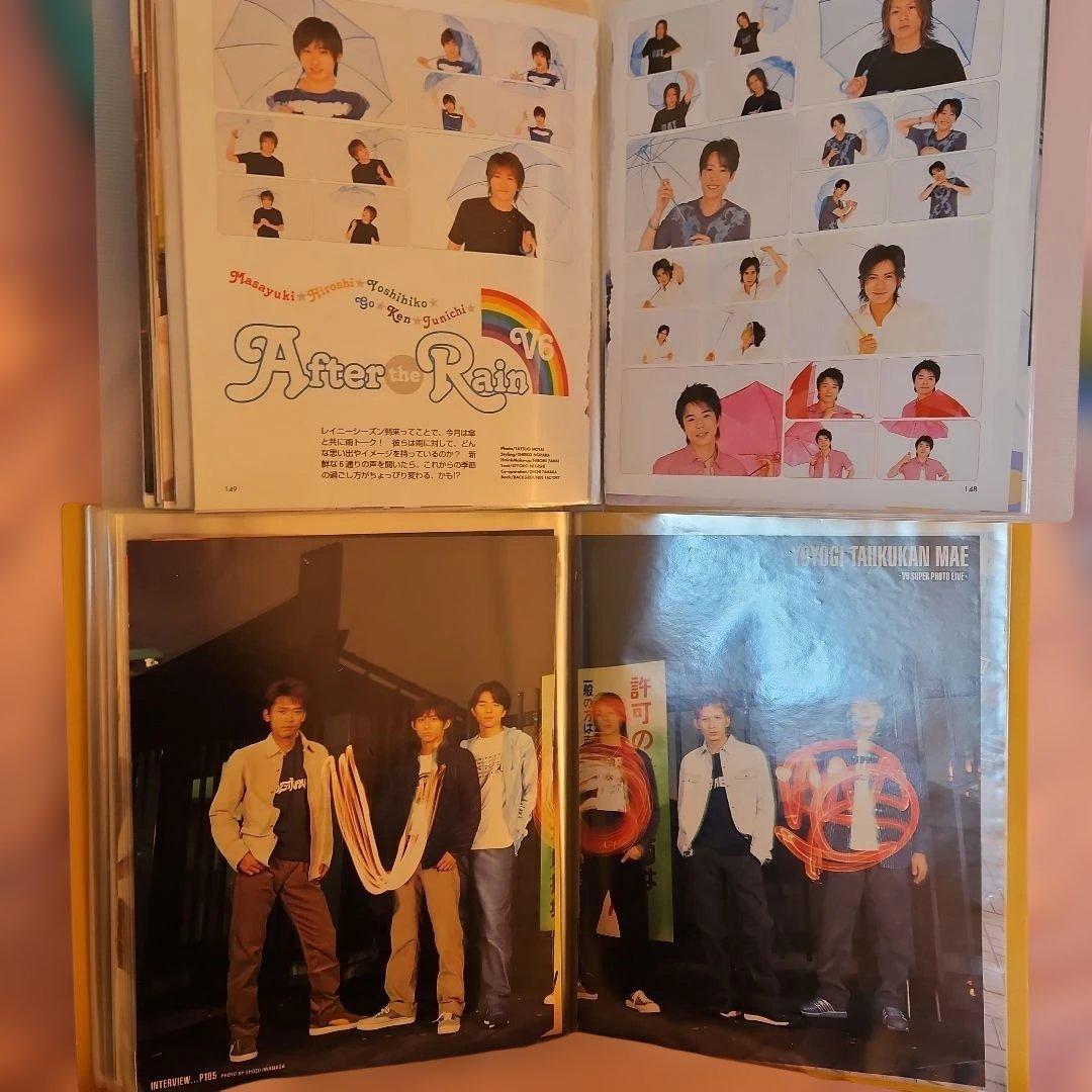 V6　切り抜き　2000年前半くらい　昔の切り抜き　25冊分