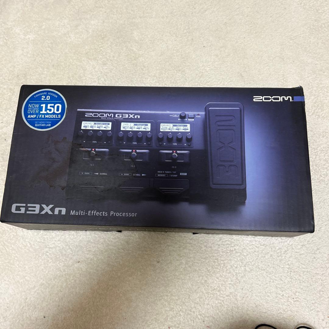 ZOOM G3Xn マルチエフェクター 箱、ACアダプター付き