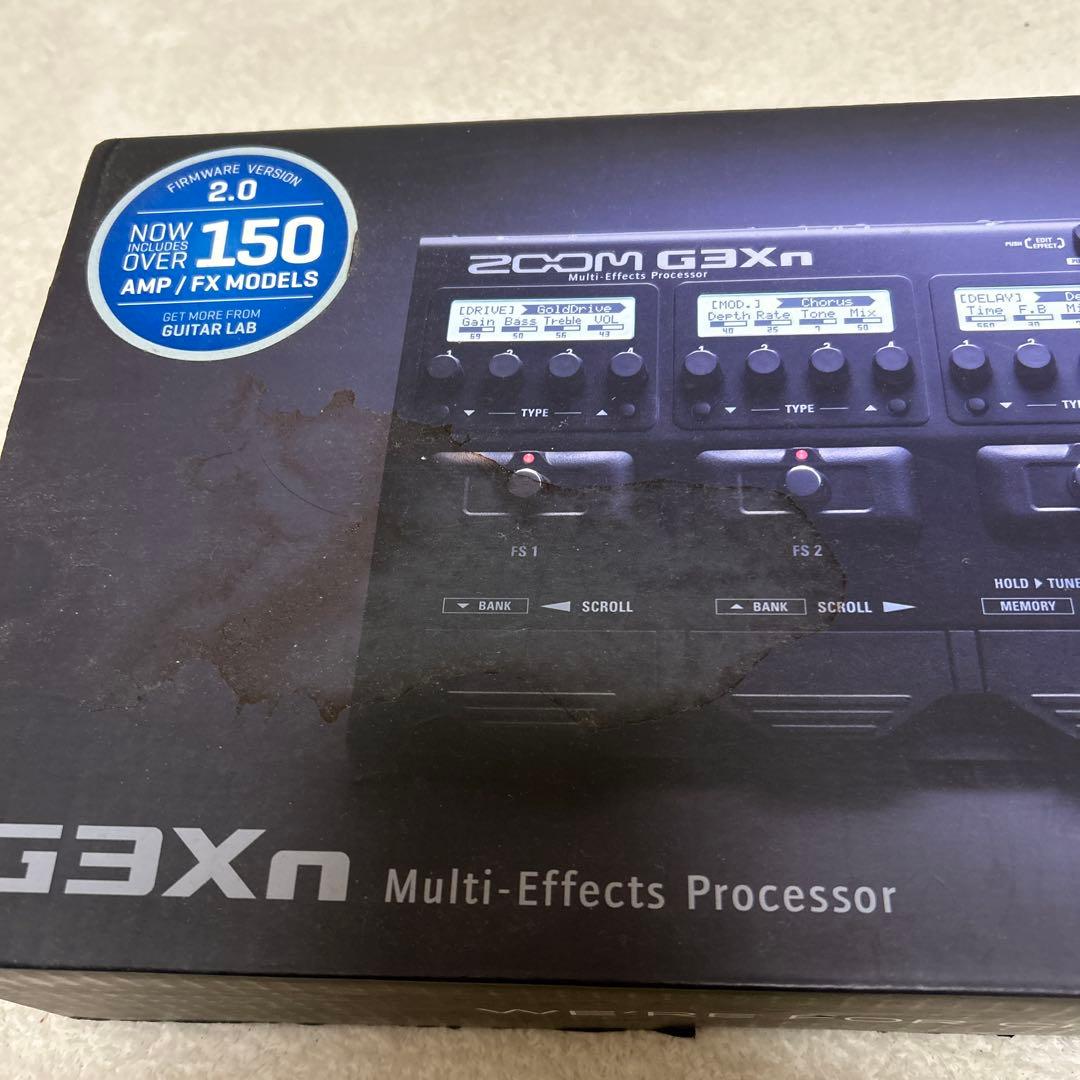 ZOOM G3Xn マルチエフェクター 箱、ACアダプター付き