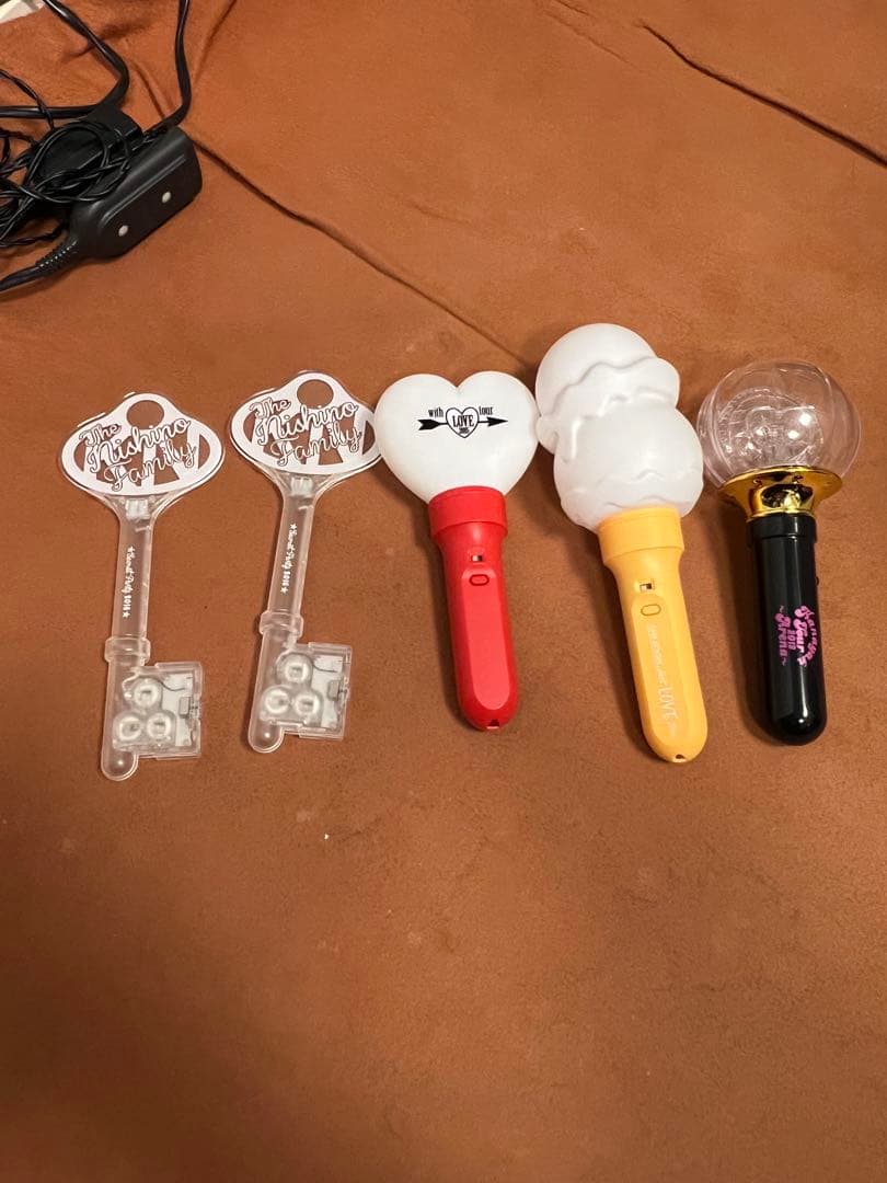 西野カナ　フリフラ ペンライト　5個　セット　コンサート　ライブ　グッズ