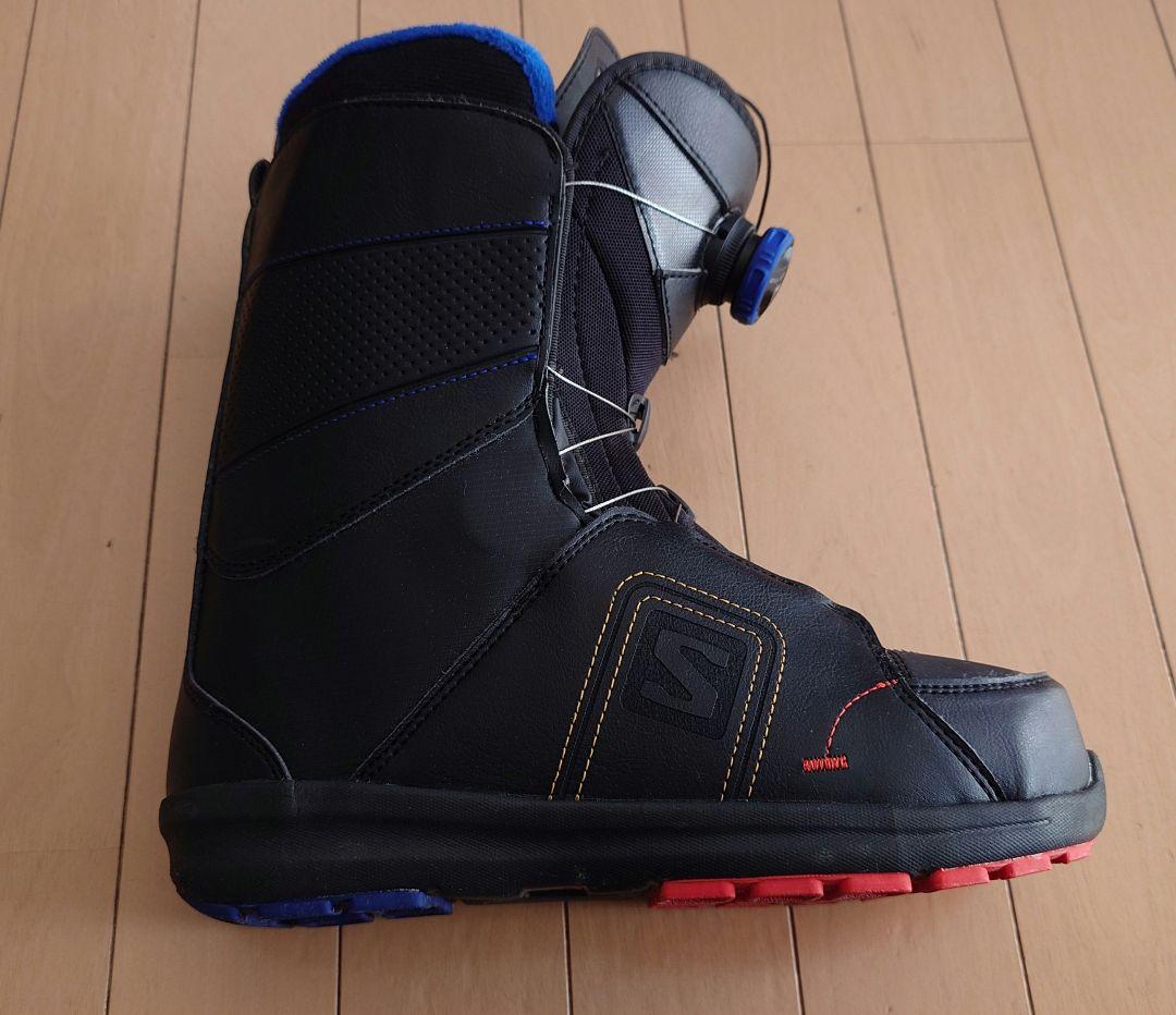 SALOMON スノーボードブーツ 黒/青 MANTIS
