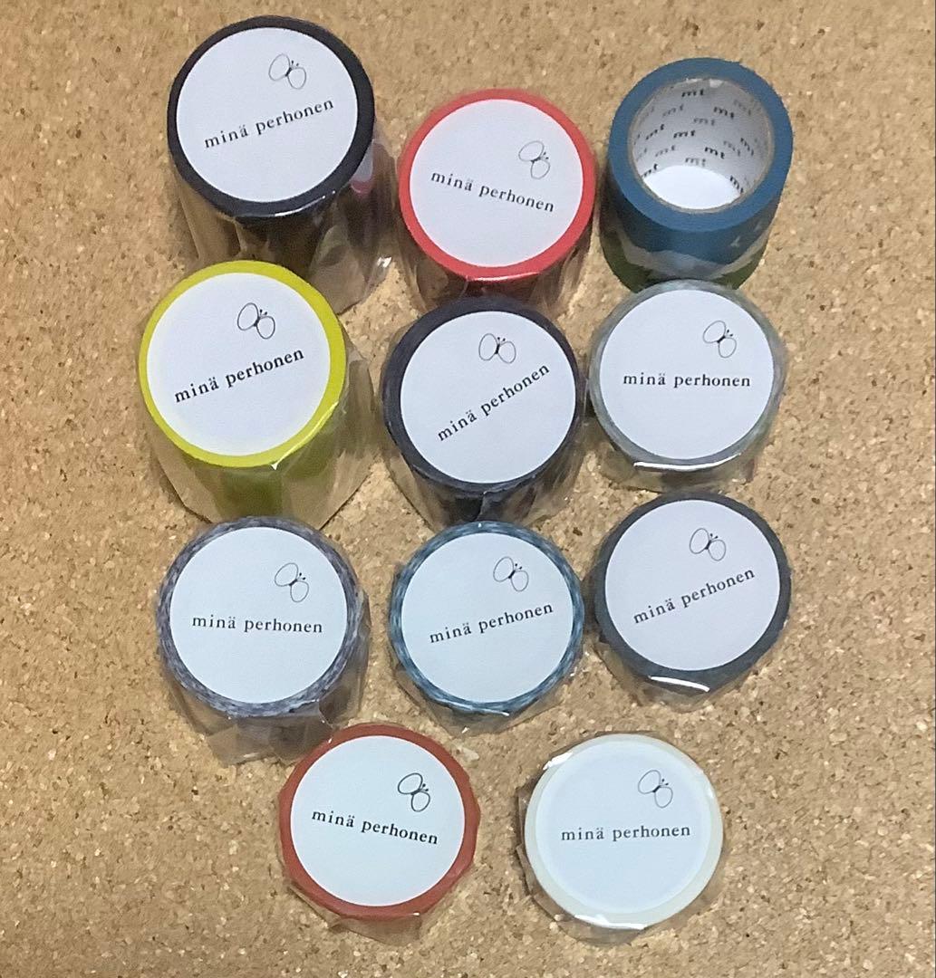 ミナペルホネン マスキングテープ 22個 おまとめ レア つづく展限定 復刻