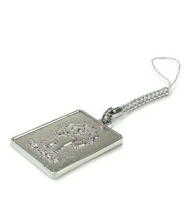 大阪関西万博EXPO2025ミャクミャク ダイキャストエンボス根付 シルバー新品