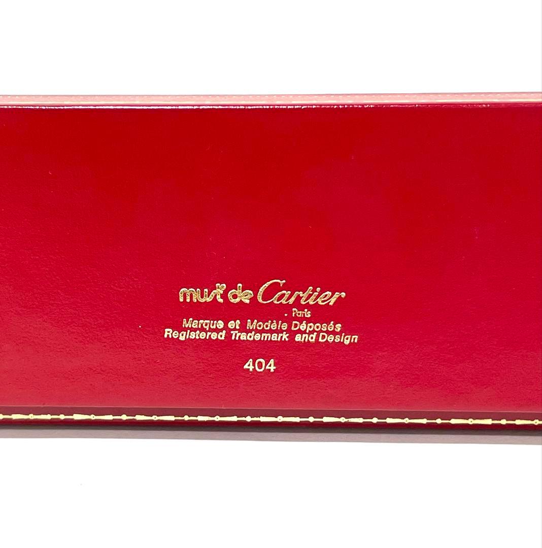 Cartier マスト ドゥ カルティエ ボールペン ツイスト式 ゴールド