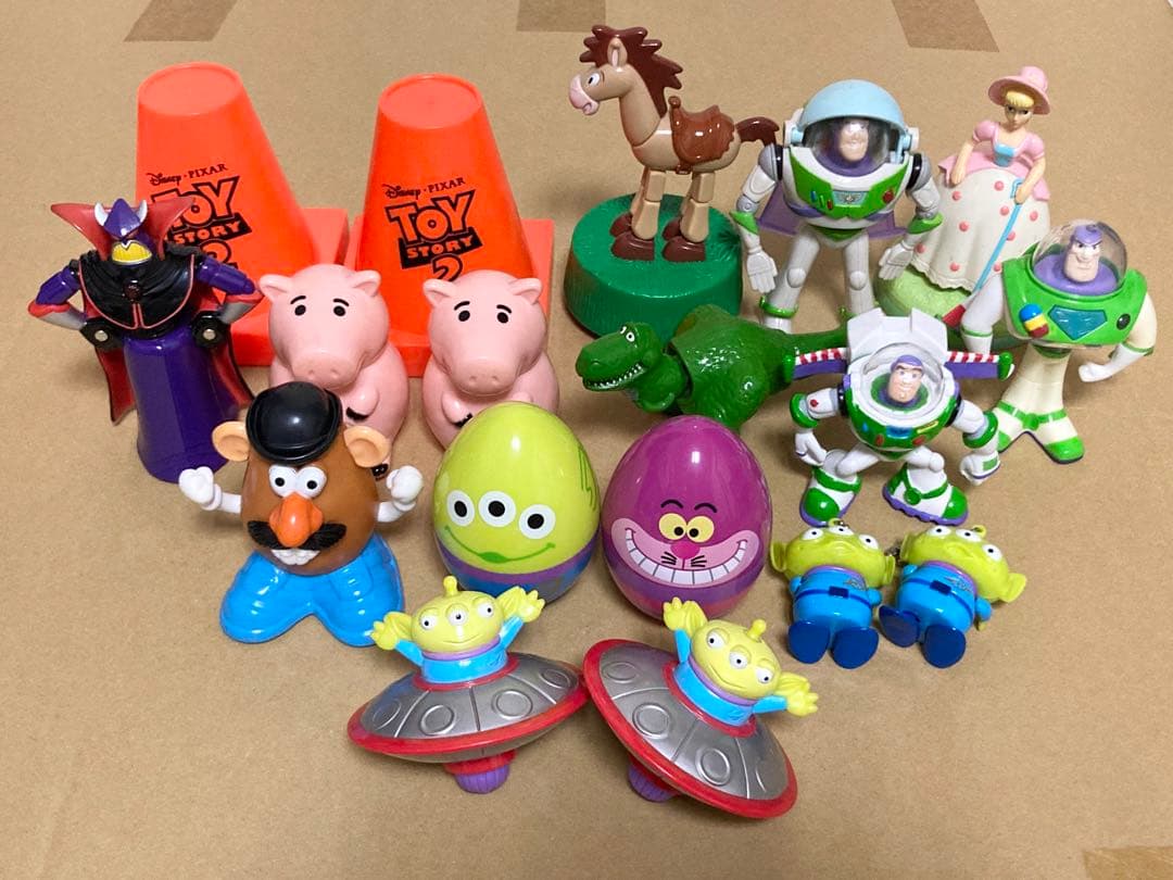日*4様 トイ・ストーリー まとめセット ウッディ バズ・ライトイヤー エイリア