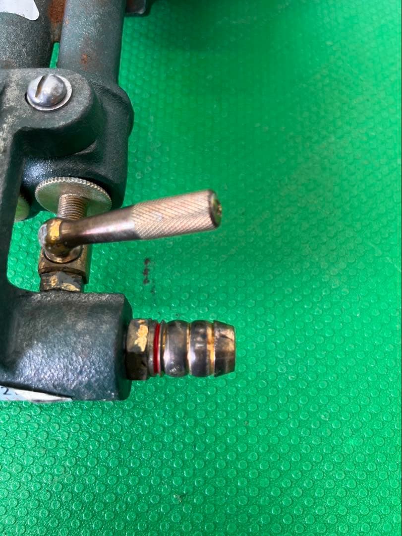 ☆工場整備品☆タチバナ製作所　鋳物コンロ　2連バーナー