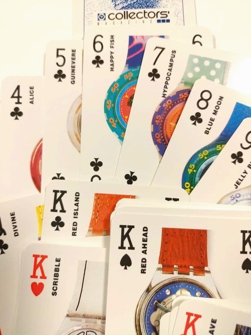 ★ レトロ・スウォッチ柄 トランプ★