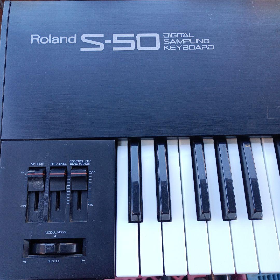 Roland S-50 シンセサイザー　ジャンク品