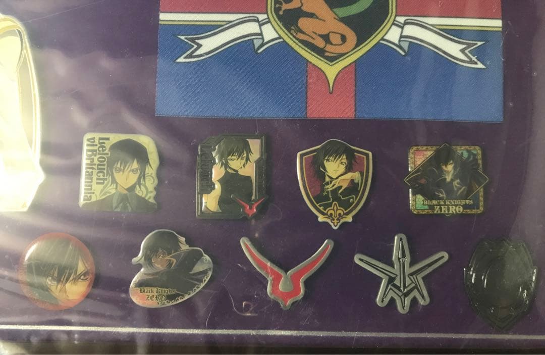 コードギアス　ルルーシュ　バースデー記念　ピンズセット