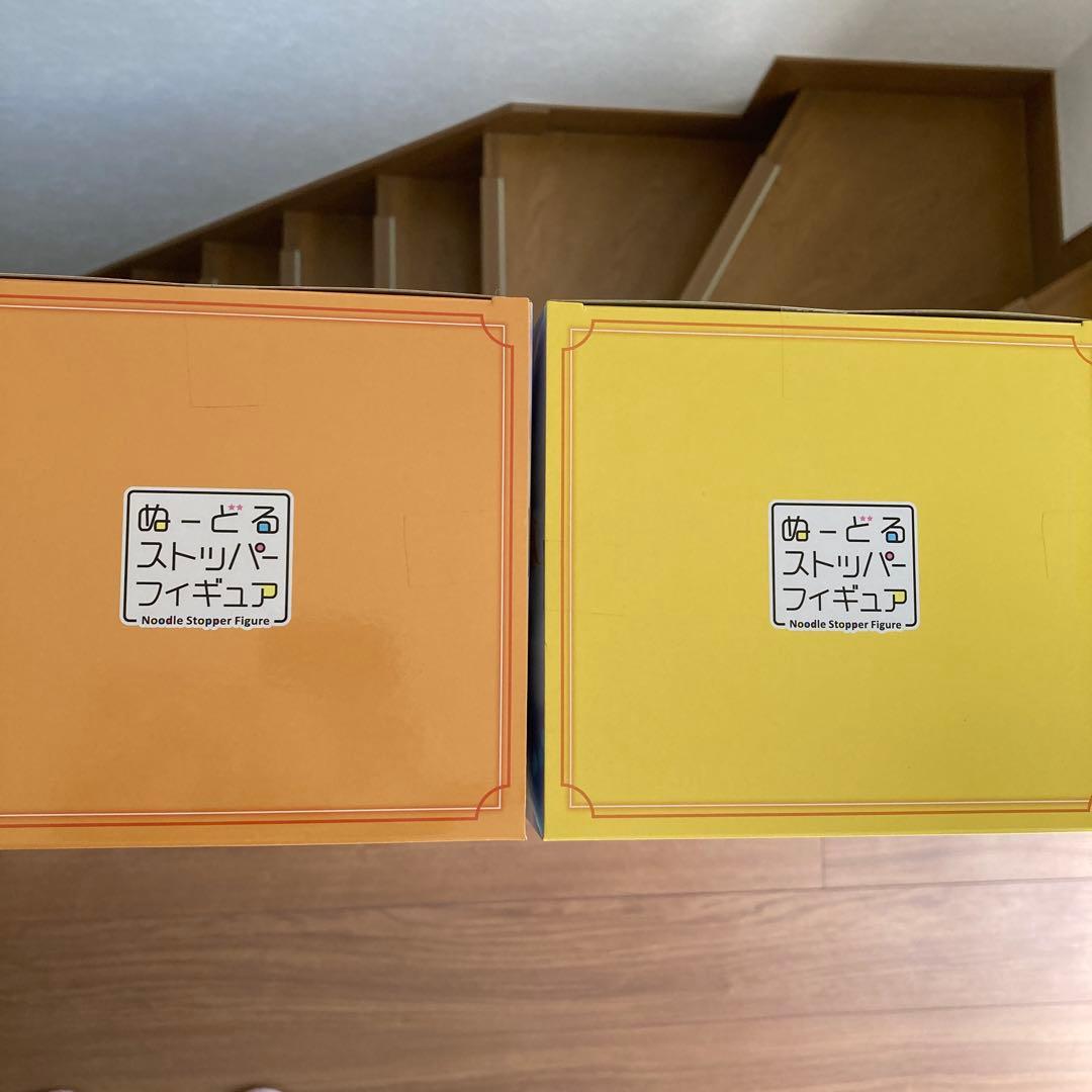 フリューくじ　初音ミク　ぬーどるストッパーフィギュア　鏡音リン・レンセット