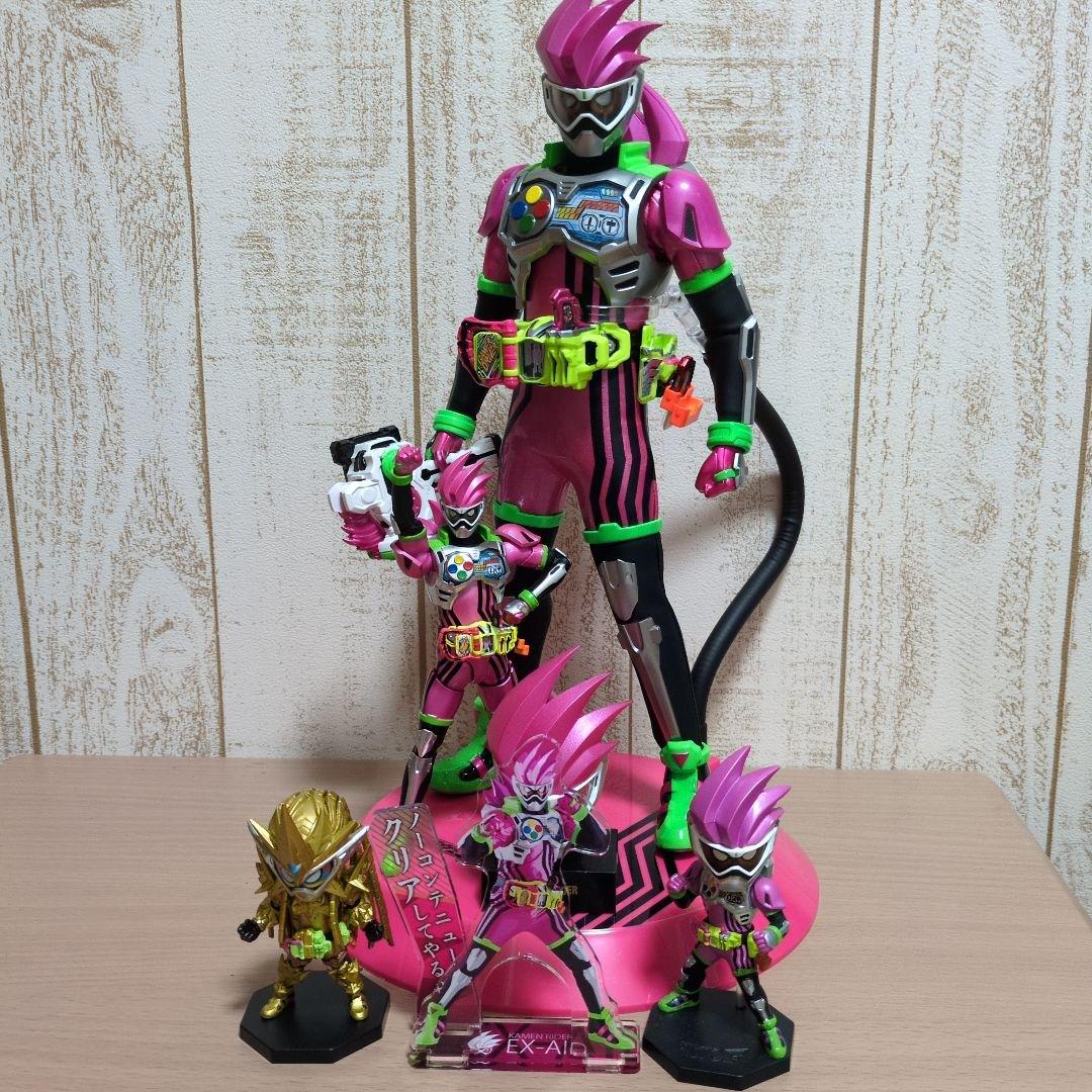 仮面ライダーエグゼイド　フィギュアセット　RAH　S.H.Figuarts