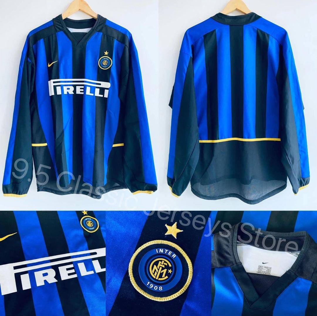 インテルミラノ 02/03 ホーム ユニフォーム 長袖