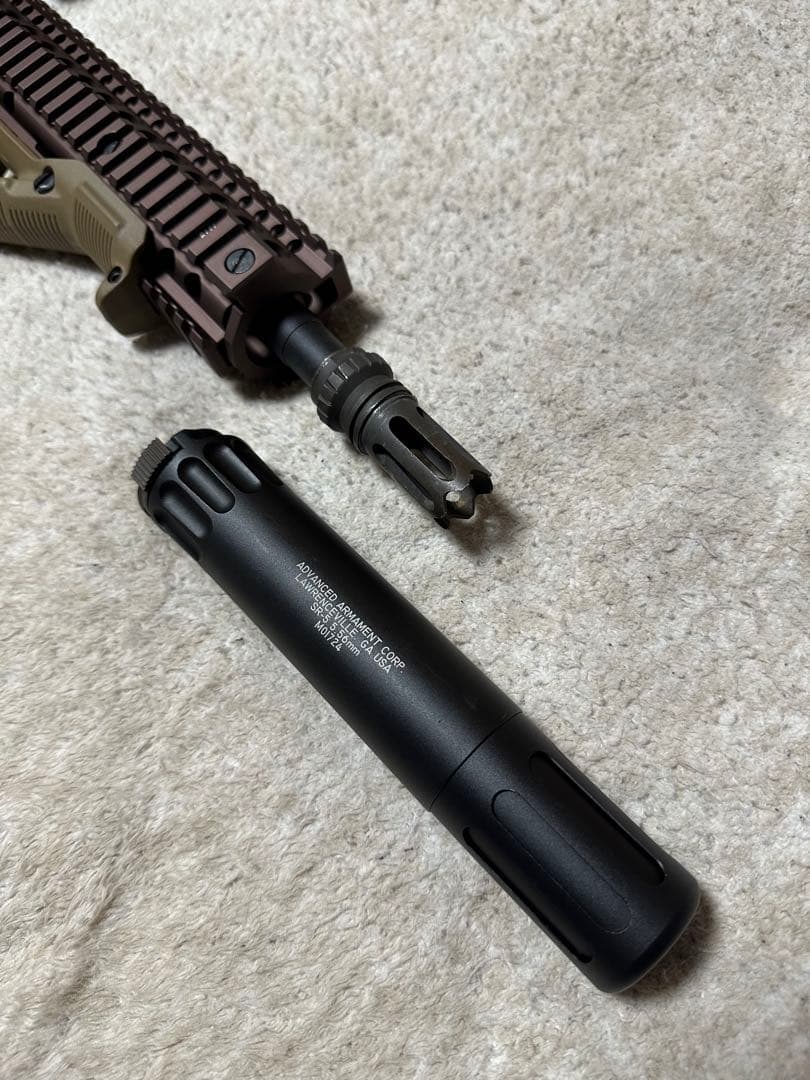 東京マルイ M4A1 MWS ガスブローバック カスタム MK18 付 属品多数