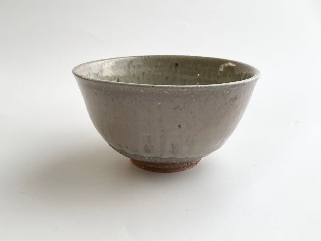 陶芸家　十四代　中里太郎右衛門　斑唐津茶盌　茶碗　抹茶碗　共箱　茶道具