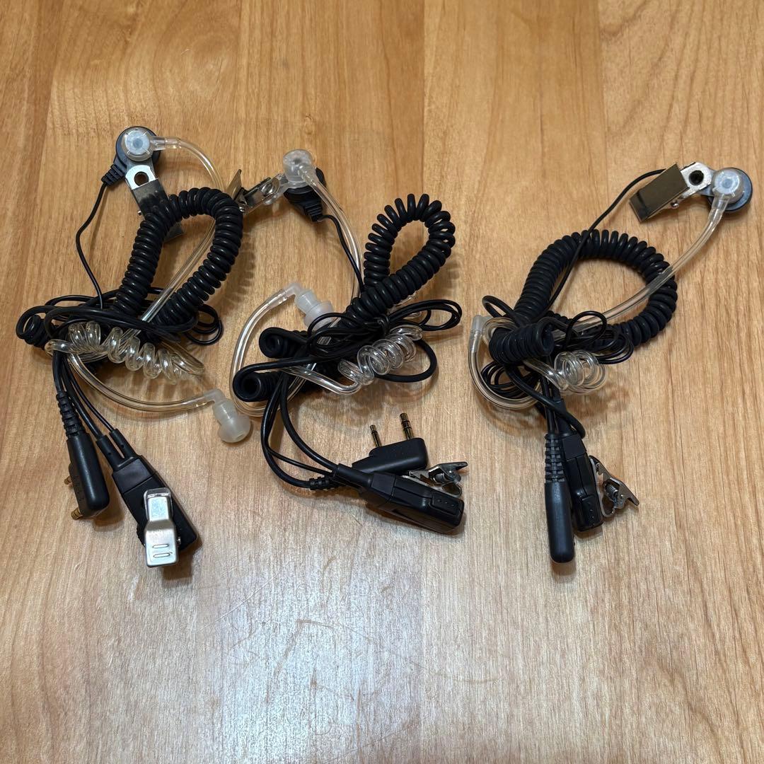 KENWOOD UBZ-LP20 トランシーバー イヤホン付き　3台　電池式