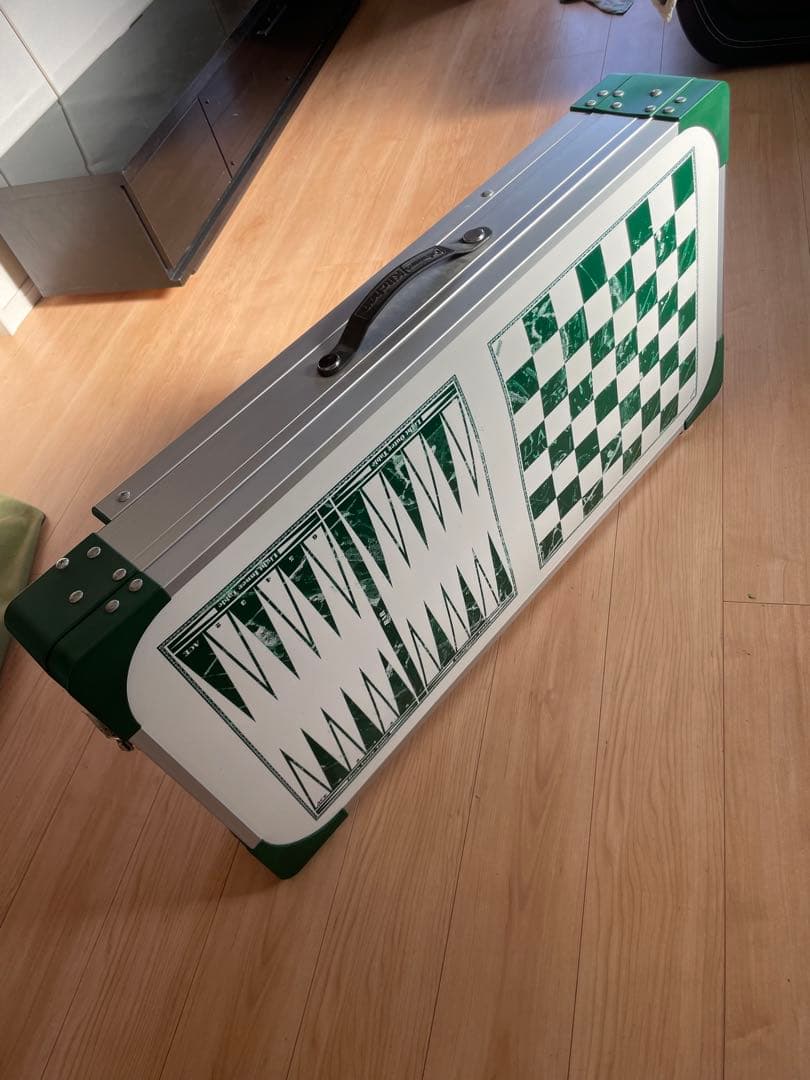 ヴィンテージコールマンキッチンテーブル　テーブルゲーム　収納袋あり