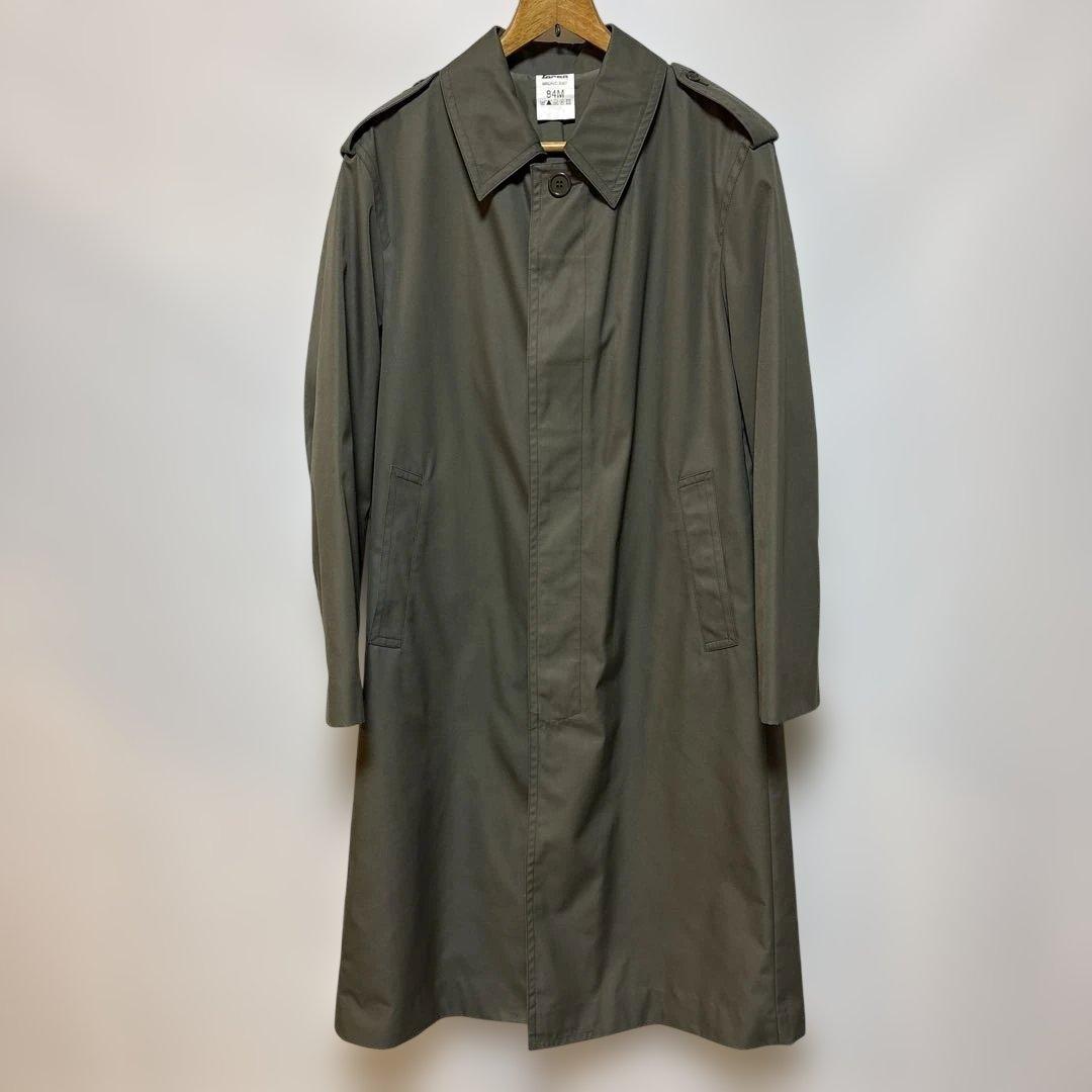 fecsa MADRID ミリタリーステンカラーコート　サイズ84M フランス軍