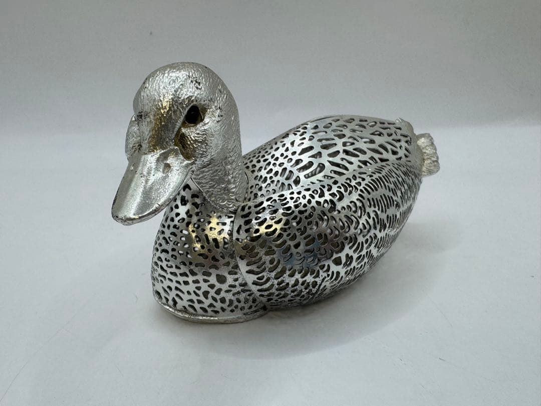 フランス　クリストフル　クリストフルシルバー　鴨　アヒル　Christofle