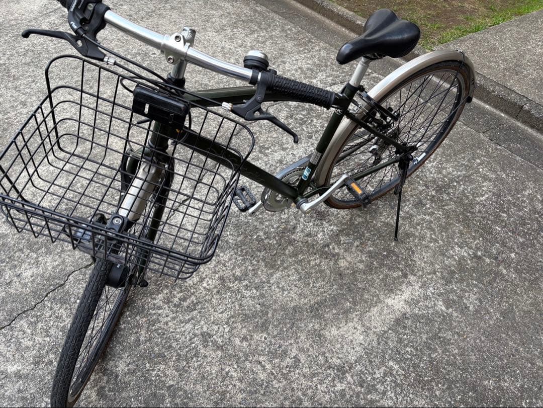 直接お取引‼️ マルキン ノスタリア　自転車　鍵付き