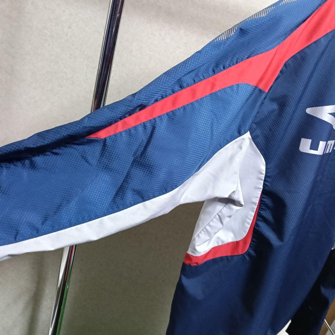 アンブロ製！ 柏レイソル 支給品no.13 長袖トレーニングピステ ネイビー