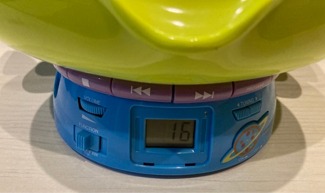 希少 廃盤品 トイストーリー リトルグリーンメン CDプレイヤー ジャンク