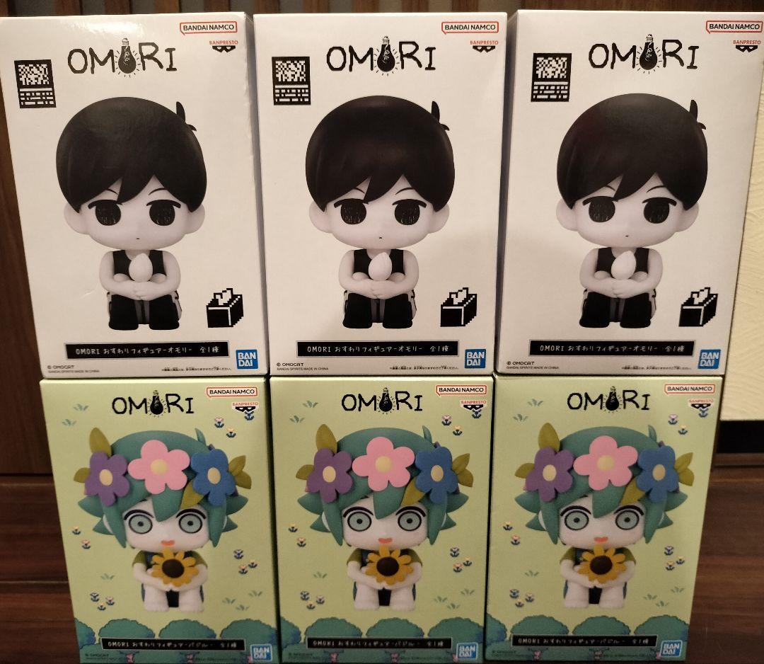 OMORI おすわり フィギュア 6体セット