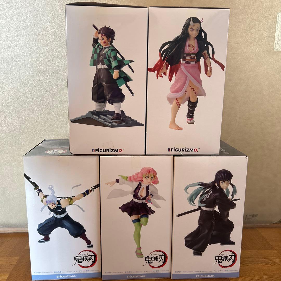鬼滅の刃 FIGURIZM α 5体セットまとめ売り