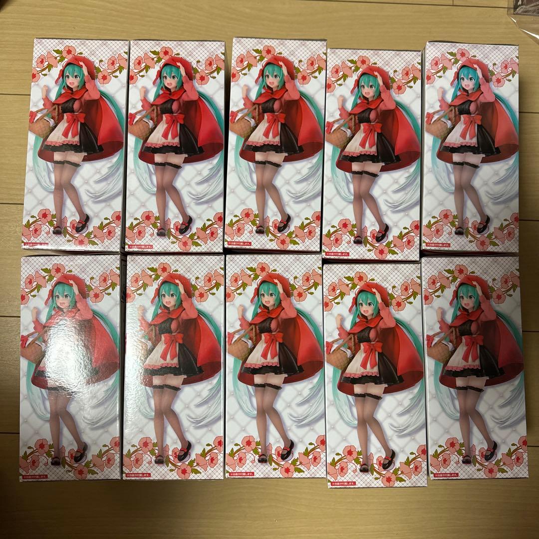 【新品未開封】初音ミク ワンダーランド 赤ずきん フィギュア 10個