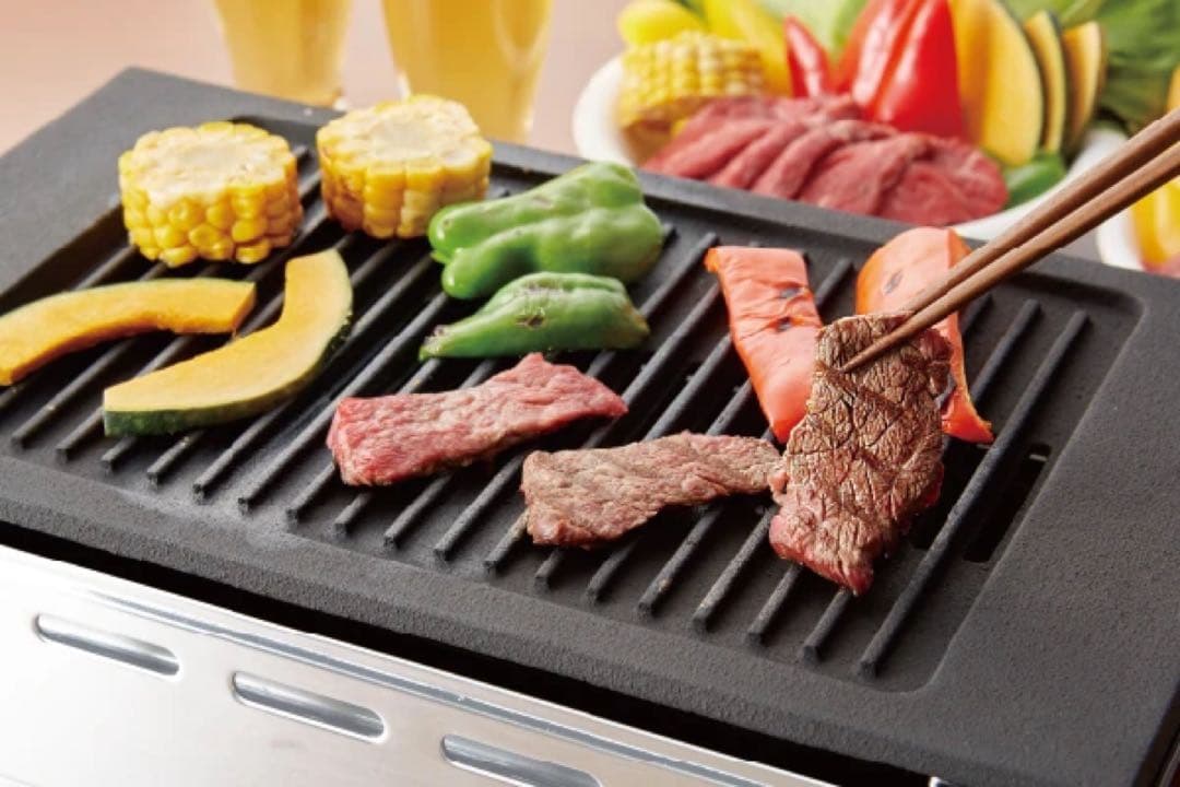 【新品未使用】ヤマキン高級 焼肉ロースター王者 Y-18T LPガス