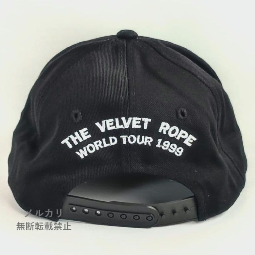 ジャネットジャクソン The Velvet Rope 1999公式ツアーキャップ