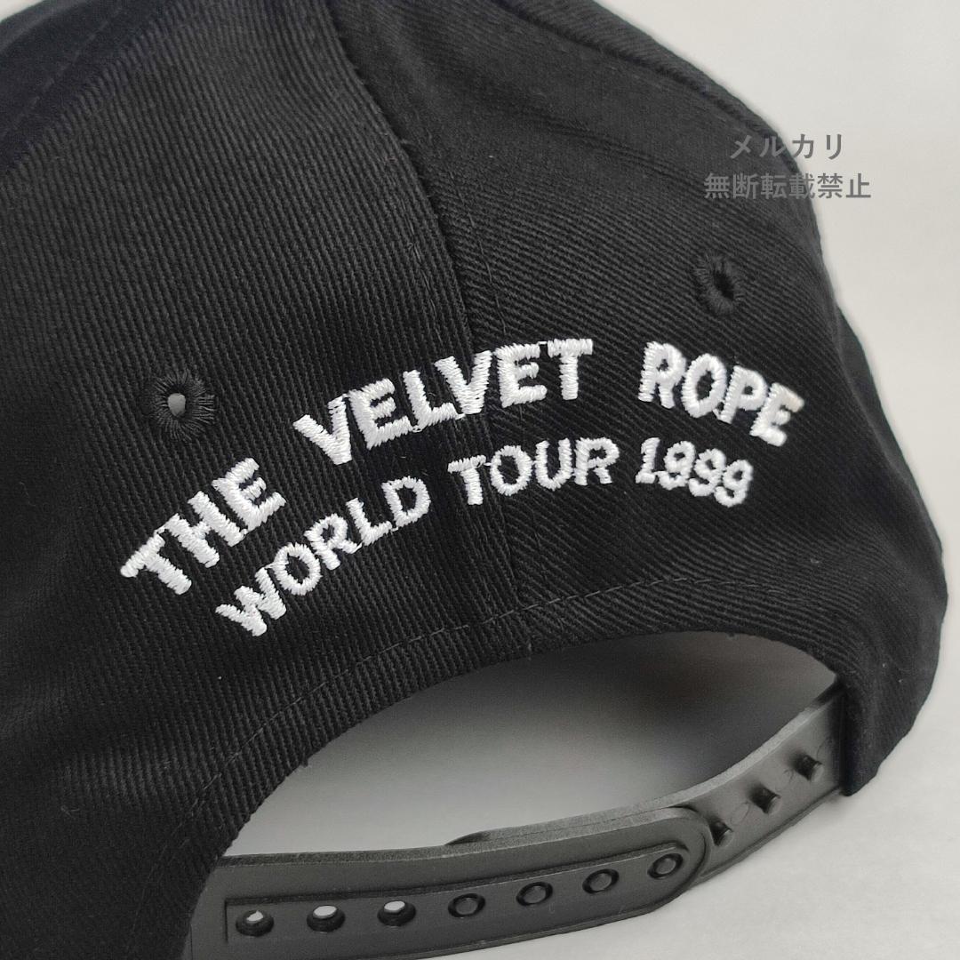 ジャネットジャクソン The Velvet Rope 1999公式ツアーキャップ
