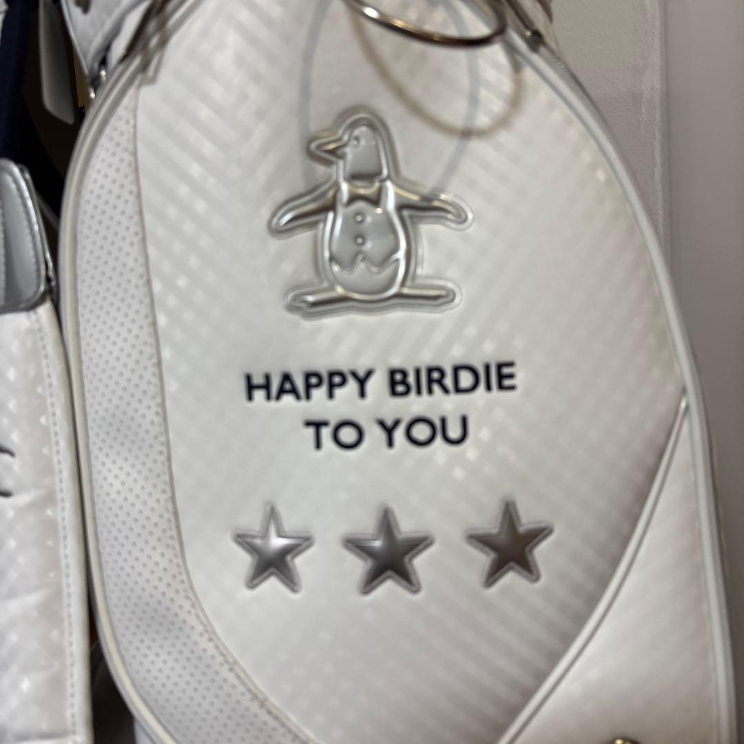 Munsingwear ゴルフバッグ ホワイト