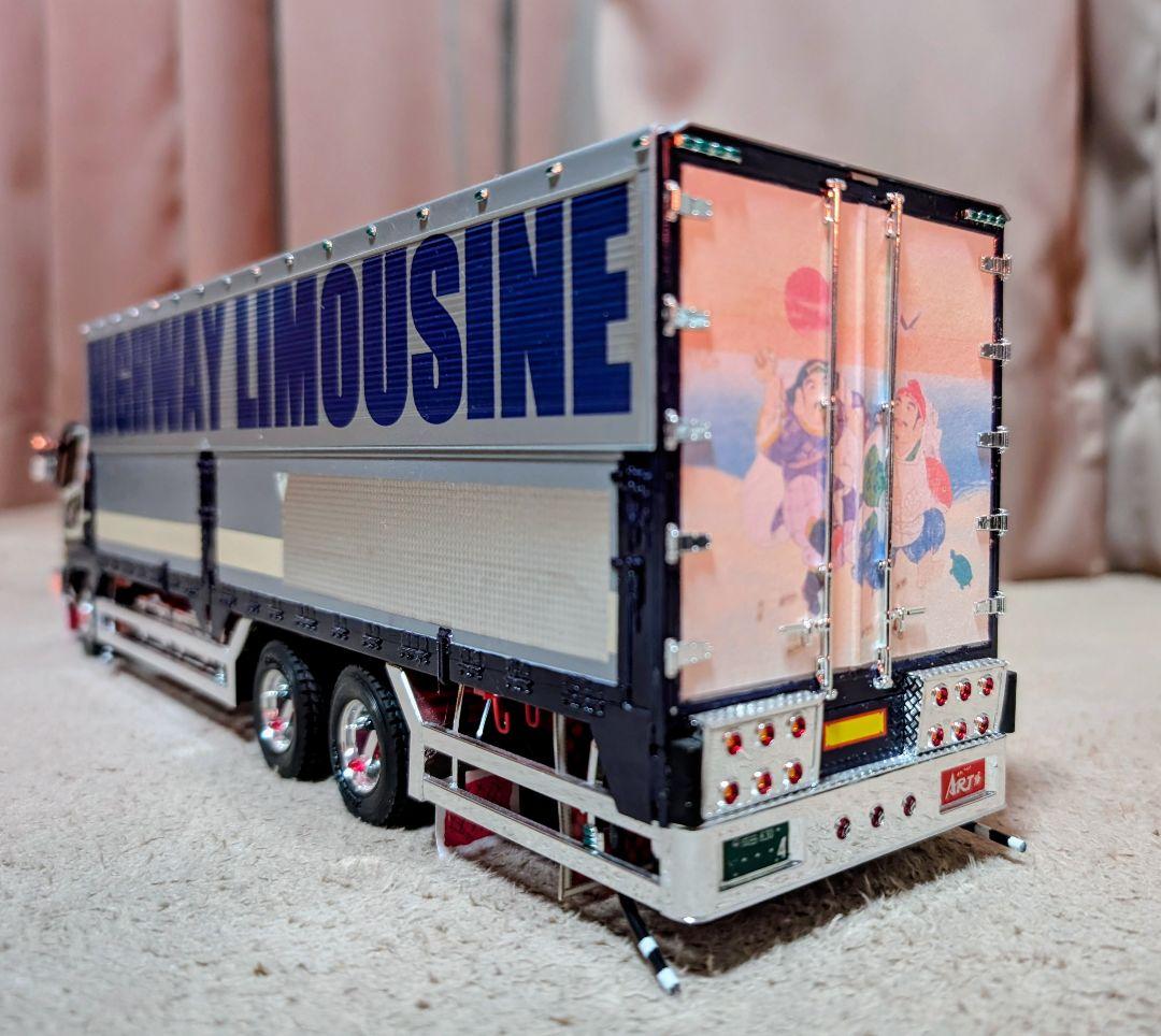 デコトラプラモデル完成品1/32