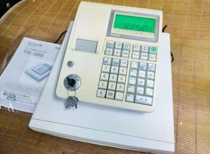 カシオレジスター　TE-300　 設定無料　送料無料人気機種　918888