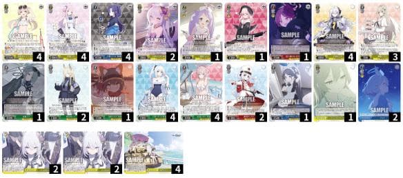 ホイル多数 ブルアカ 8枝 デッキ ヴァイス ブルーアーカイブ 8チョイス